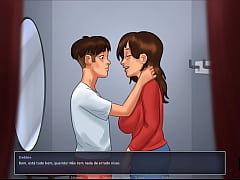  - Summertime Saga ep 14 - Primeiro Beijo com Debbie e Diane vendendo Leite