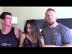  - Big Man Bryce Dominates Robbie And Veronica! Sweat Filled Threesome!