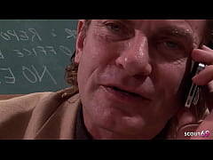  - Student Teen seduce her Big Dick old Teacher to Fuck at Classroom