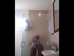  - They Said Don't Drop Soap But Ebony Girl In The Shower Dropped The Dildo Dick OMG LOL - Mastermeat1