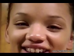  - Big Boob Natural Ebony Amateur