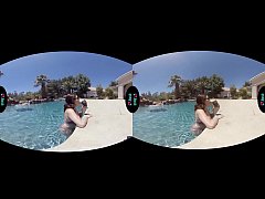  - VRHUSH Veronica Valentine fucked after a swim in the pool