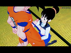  - Chichi fucking gohan and goku threesome | 3 | milf step | Dragon Ball Zex 4 | Watch the full 1hr movie sheer & PTRN: Fantasyking3