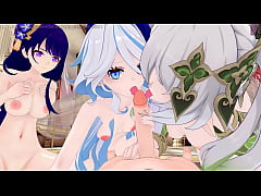  - Genshin Impact: Archons Competition - Anniversary Edition. (Shogun Raiden, Nahida, Furina, Noelle, Ganyu, Yae Miko, Nilou, Lynette)