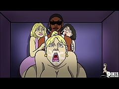  - Three big booty married Arab bitches getting fucked by big black dick