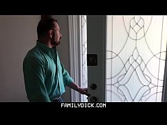  - FamilyDick - Young stud taught how to fuck by his scruffy older stepdaddy