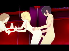  - Gawr Gura and Watson Amelia intense sex. - Hololive VTuber Hentai