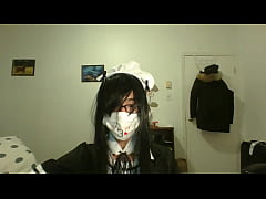  - Asian Sissy Maid Eats Up Every Singal Drop Of The Cum