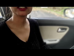  - Desisaarabhabhi - Fucking my gf outdoor risky public sex with ex bf Hot sexy ex girlfriend ki chudai in Car