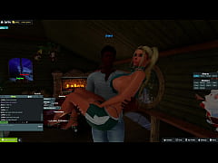  - 3dxchat | LoliVix | 36.1 | Me follan 3 n3gros en una cabaña navideña