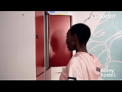  - Ebony Goddess Zaawaadi Gets To Taste A Big White Cock - LETSDOEIT