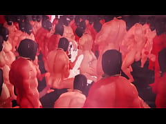  - 時雨ちゃんの大輪（shigure large gangbang）R-18 MMD gangbang kancolle（艦これ 輪・乱交）