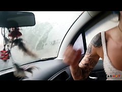  - Boquete no carro em cima do Guincho em PUBLICO! - Dread Hot