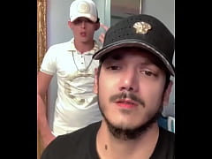  - Sexy guy came back from club wearing Versace and got naked