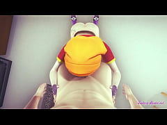  - Dragon Ball Hentai - POV Pan boobjob, blowjob and fucked - anime manga japanese Cartoon Porn