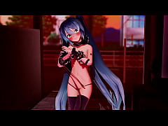  - Hatsune Miku Dared To Strip In Public - Apple Pie MMD by Stranger MMD