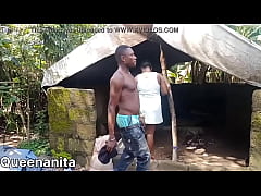  - While Sitting At My step Grandma's Backyard Chatting With My Boyfriend To Come Me Not Knowing I Was Sitting Naked One Of The Village Local Public Pussy Champion Was Watching My Local Pussy Then He Deceived And Fucked Me