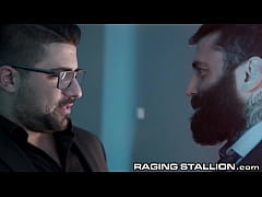  - Huge Body Builder Boss Settles Argument With Ass Pounding - RagingStallion