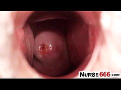  - Hot blonde Samantha Jolie wild masturbation in a hospital