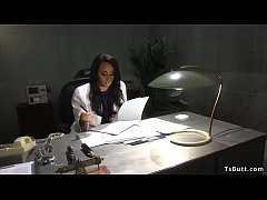  - Gigantic cock tranny anal fucks patient