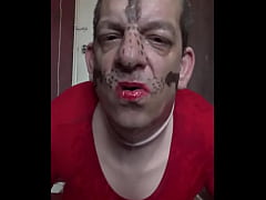  - bisexual crossdressing gay mark wright in all i want for Christmas is a piss shower take 1