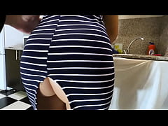  - Sexy mature stepmom's ass and spread apart for a dick