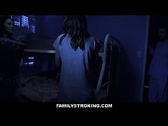  - Teen Stepdaughter Lily Moon Fucked By Stepdad In Front Of Masturbating Bff Kelsey Kage During Sleepover