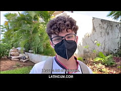  - LatinCum.com - Young Virgin Twink Latin Boy Joe Dave Fucked By Strangers POV