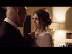  - Young secretary in lingerie always pleases her boss